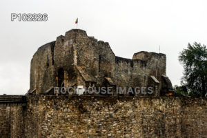 Neamt Citadel Ruins and Museum.Romania Editorial Image - Image of